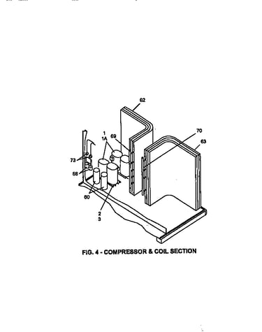 Compressor and coil section