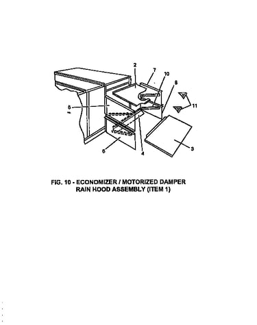 Economizer/motorized damper