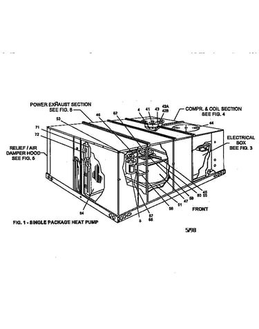Top and access panels
