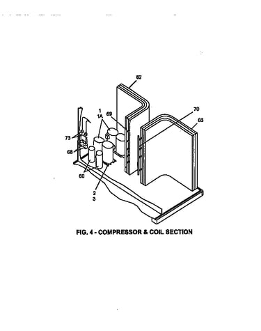 Compressor and coil section