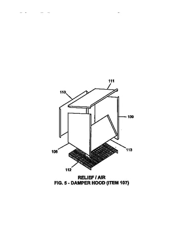 Damper hood