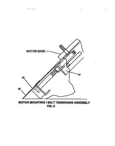 Motor mounting/ blet tension