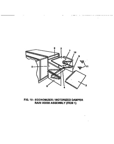 Economizer/motorized damper