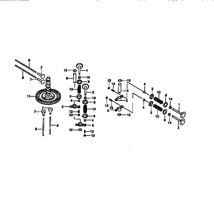 Valve/camshaft