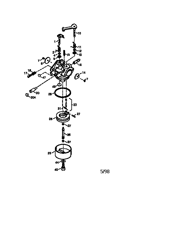 Carburetor 640125
