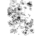 Craftsman 143991101 craftsman 4-cycle engine mod. 143.991101 diagram
