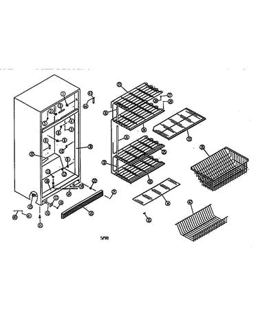 Freezer cabinet