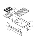 Drawer and broiler
