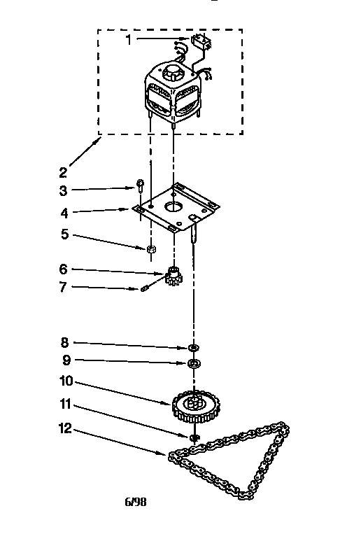 Motor and drive