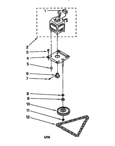 Motor and drive
