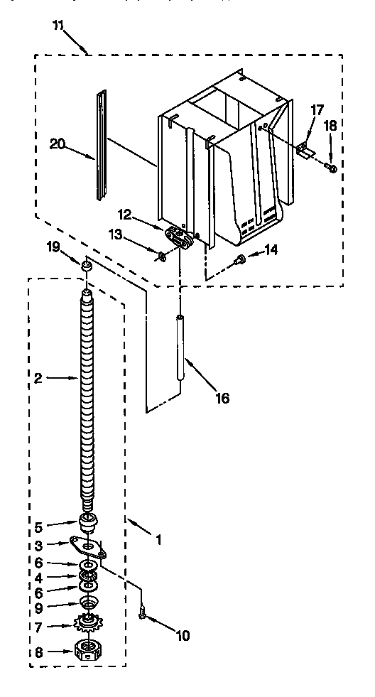 Powerscrew and ram
