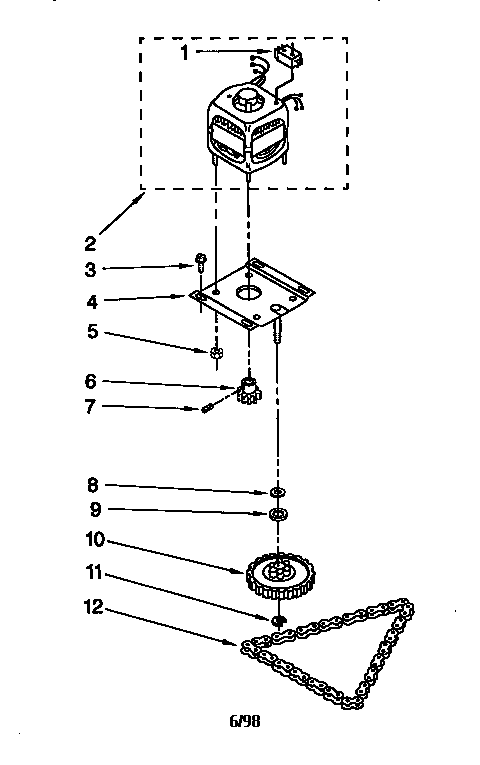 Motor and drive