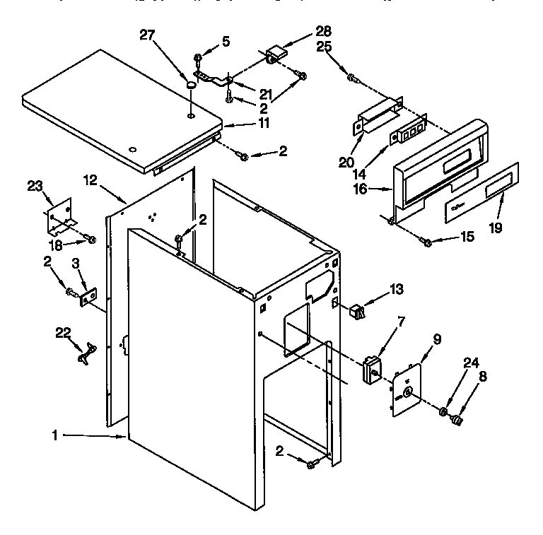 Cabinet and control