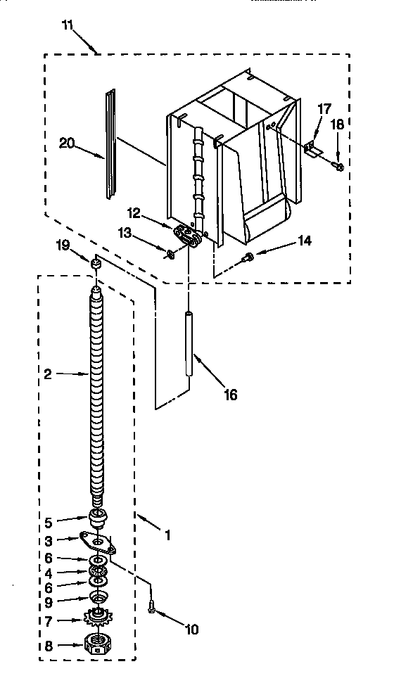 Powerscrew and ram