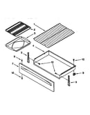 Drawer and broiler