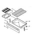 Drawer and broiler