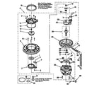 Kenmore 66515708890 pump and motor diagram