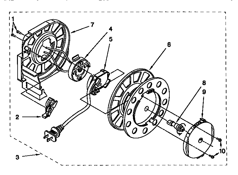Power cord reel