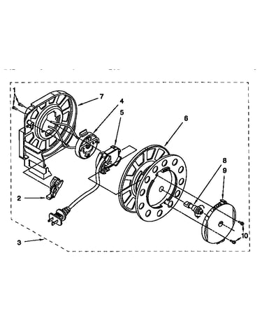 Power cord reel