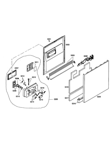 Door/dispenser