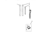 Kenmore 11638169890 hose and attachment diagram