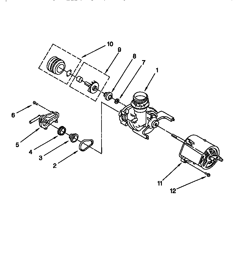 Pump and motor