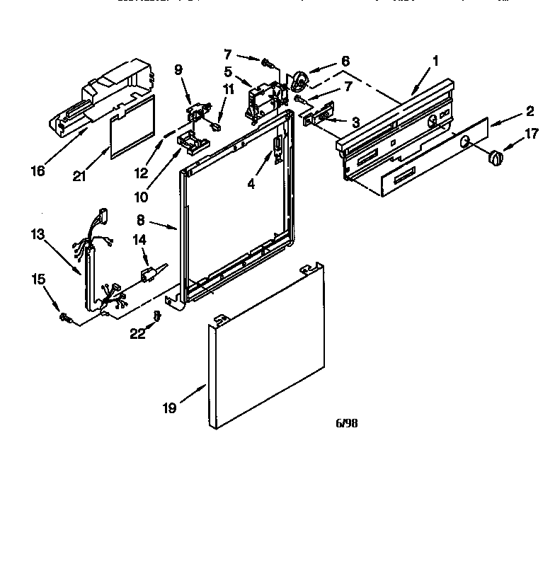 FRAME AND CONSOLE