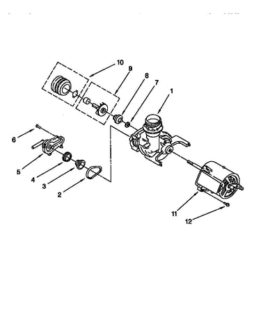 Pump and motor