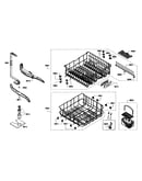 Spray arm/racks