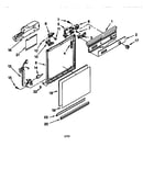 Frame and console