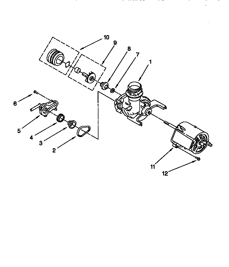 Pump and motor
