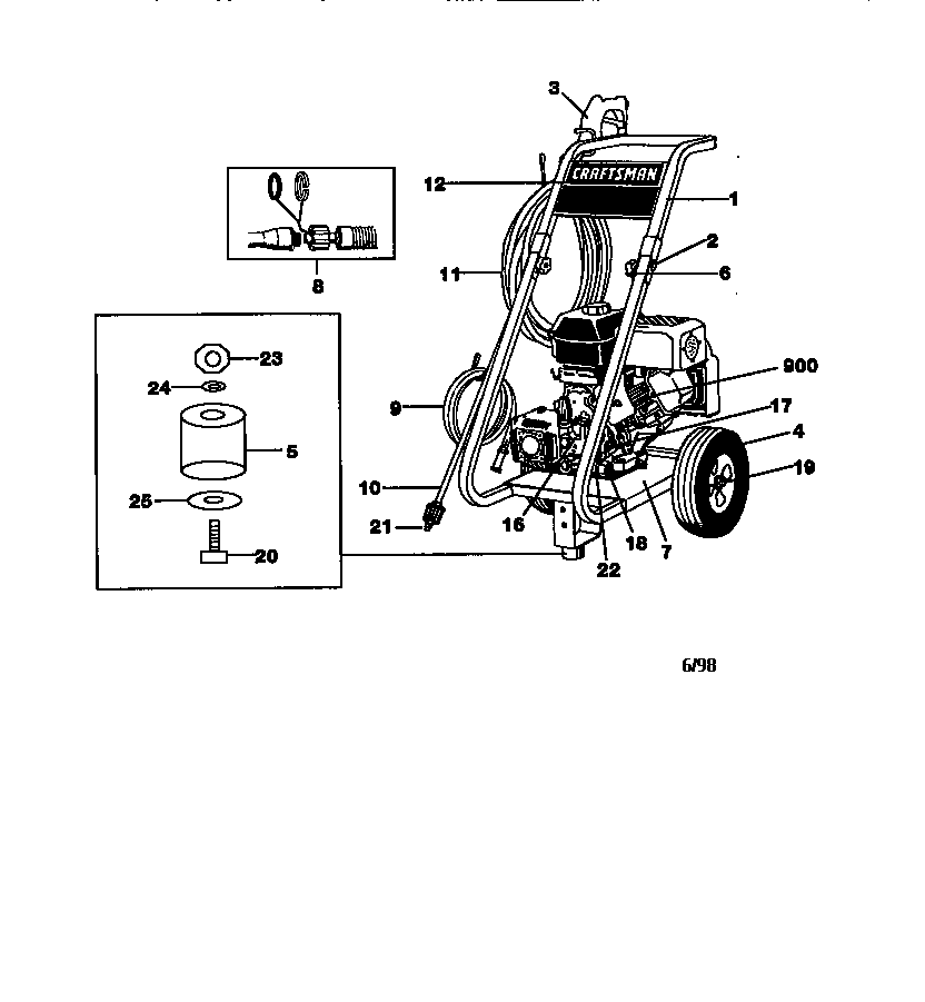 Parts Diagram Craftsman 24 Hp Lawn Tractor Manual Official