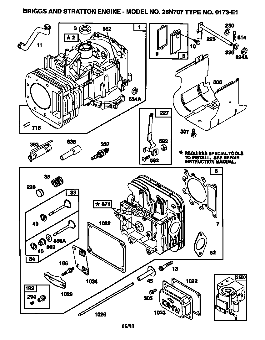 Engine 28n707-0173-e
