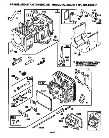 Engine 28n707-0173-e
