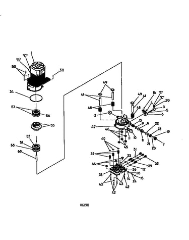 Pump and motor