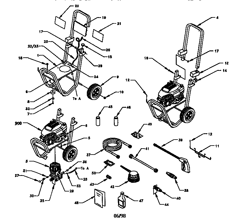 High pressure washer