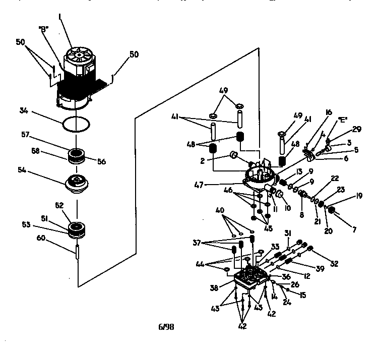 Pump and motor