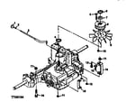 Sabre 15538H mounting brackets, hardware diagram