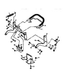 Mower deck lift linkage