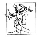 Sabre 15538G mulch kit diagram