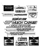 Labels (sabre)