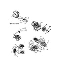 Craftsman 580327180 muffler,recoil starter,flywheel diagram
