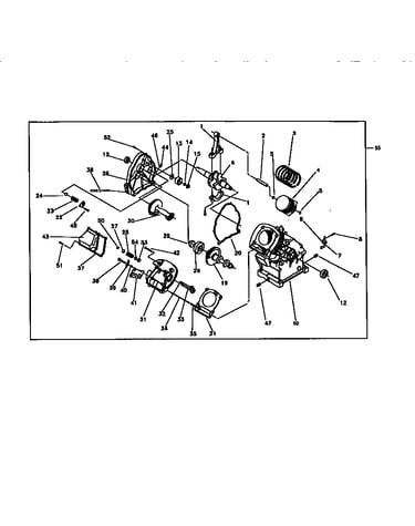 Engine-long block
