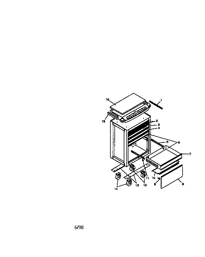 6 drawer