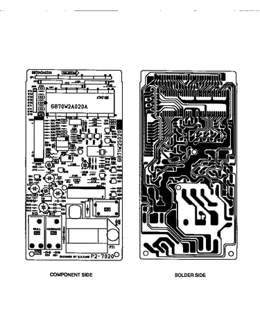 Power and control circuit board