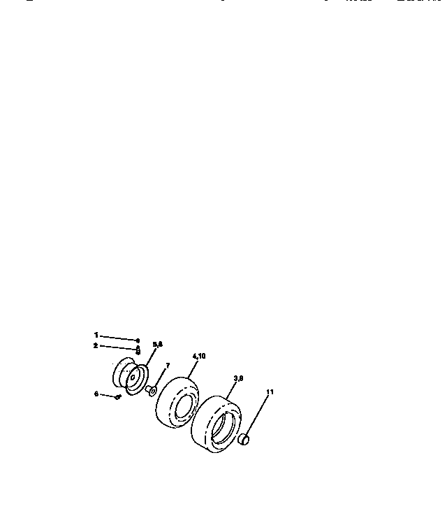 Wheels and tires