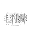 Gas heat section