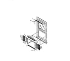 Kenmore 25378088892 window mounting kit diagram