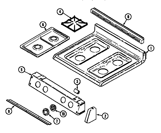 Top assembly