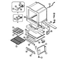 Maytag MGR5730ADL oven/base diagram
